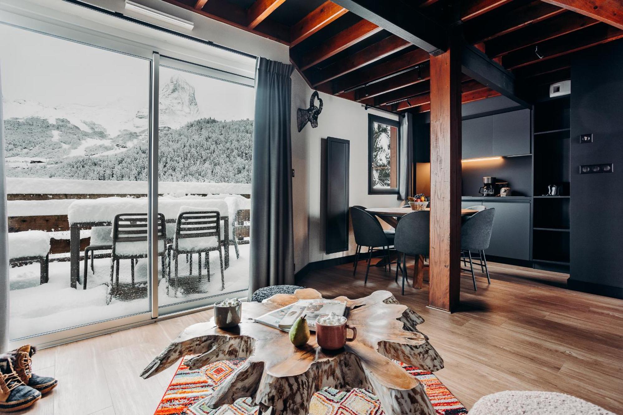 Iskoe Chalets-Hoetel, Col D'Aubisque Gourette Dış mekan fotoğraf