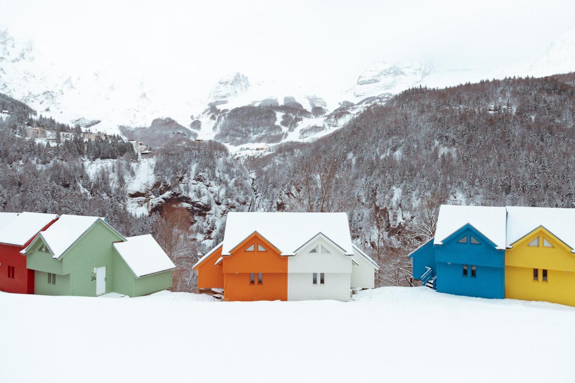 Iskoe Chalets-Hoetel, Col D'Aubisque Gourette Dış mekan fotoğraf