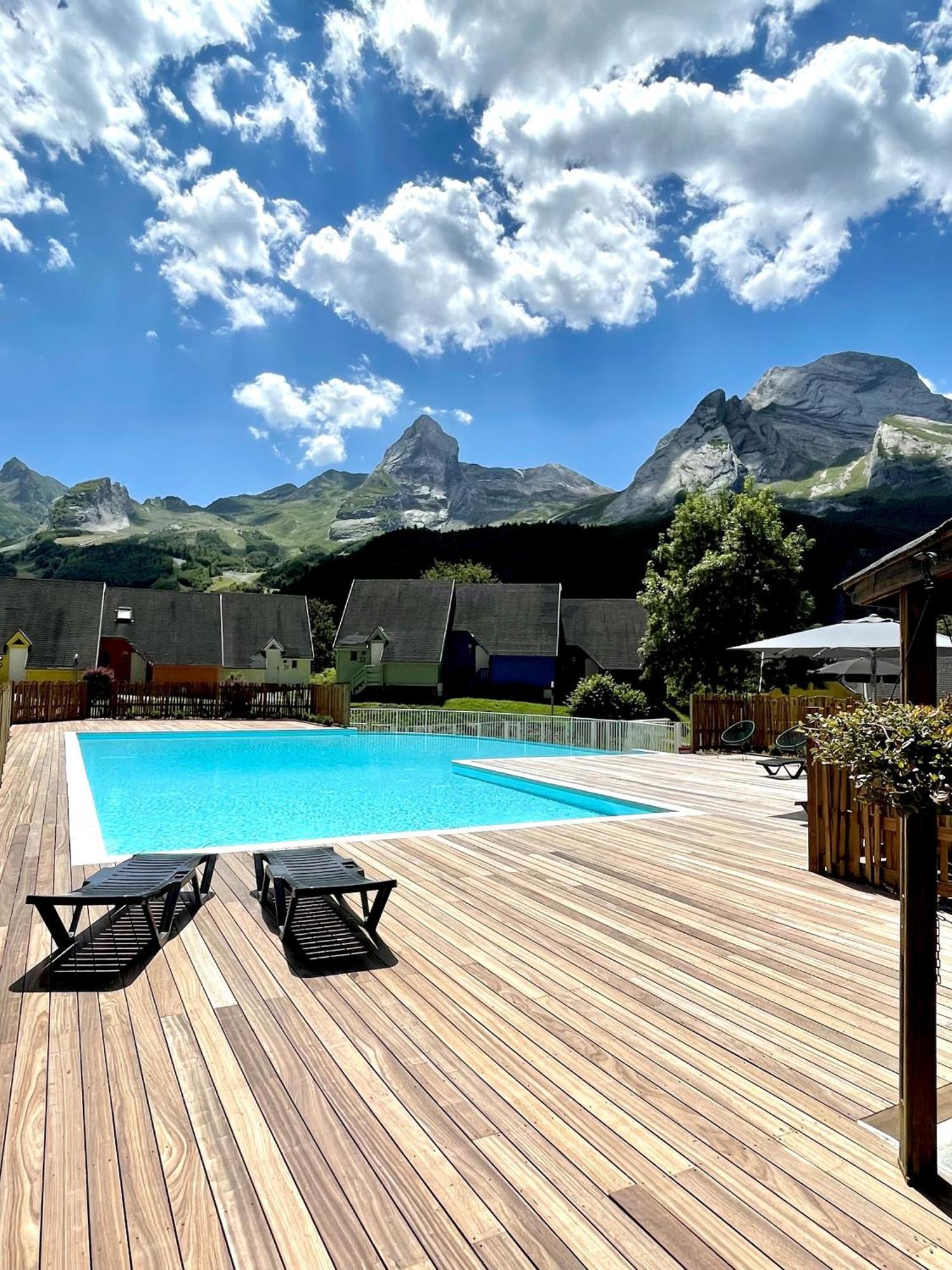 Iskoe Chalets-Hoetel, Col D'Aubisque Gourette Dış mekan fotoğraf